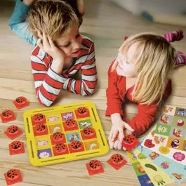 Quercetti Fantamemo Lieveheersbeestje - Geheugenspel vanaf 3 jaar