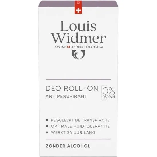 Louis Widmer Deo Roll-on Antiperspirant Zonder Parfum 50ml