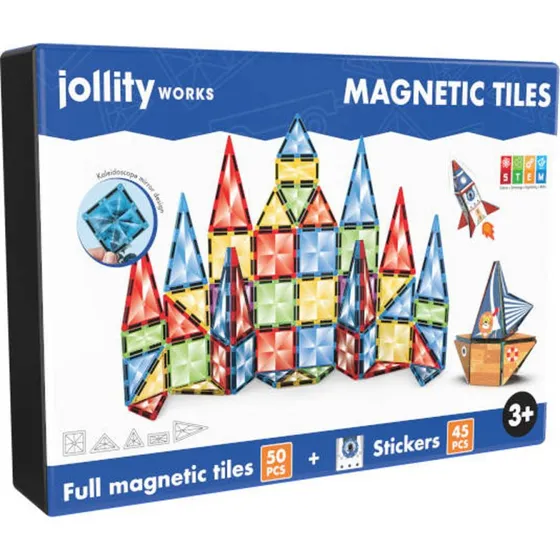 Magnetische Bouwblokken STEM 50 pcs