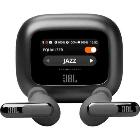 JBL Live Beam 3 Zwart - Draadloze Oordopjes met Noise Cancelling