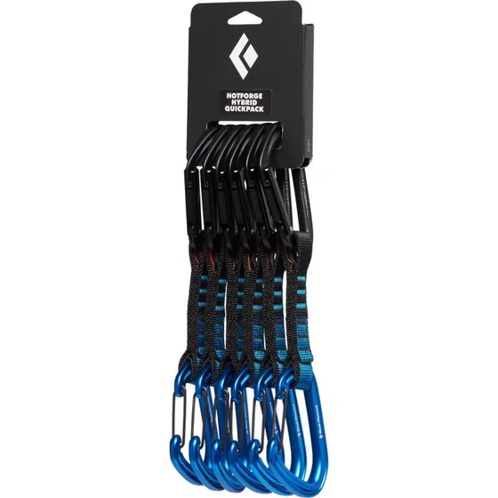 Black Diamond HotForge Hybrid Quickpack 12 cm (6 stukken) Zwart
