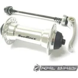 Sunrace Voornaaf 32g Alu Snelspanner Grijs 100mm