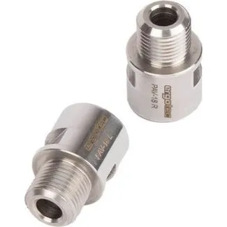 Ergotec Pedaalasverlenger Zilver 2x18 mm