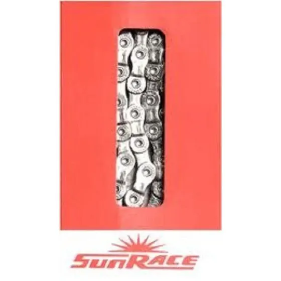 Sunrace Fietsketting 1/2 x 1/8" 112 schakels Zwart