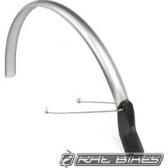 Eurofender Scatto Voorspatbord 28" x 51 mm Glanszwart