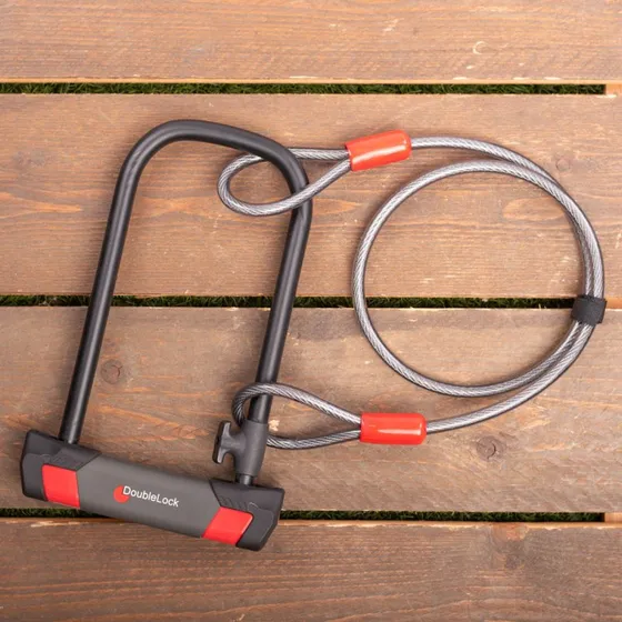 DoubleLock U-Lock 230/14 ART-4 Beugelslot met Kabel