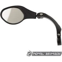 Cordo De Luxe Fietsspiegel Verstelbaar O22.2mm Zwart
