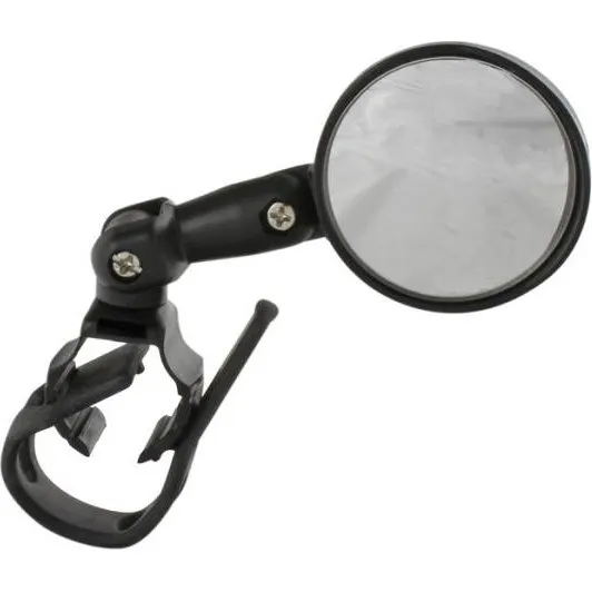 M-Wave Spy Mini Spiegel Links Verstelbaar Zwart