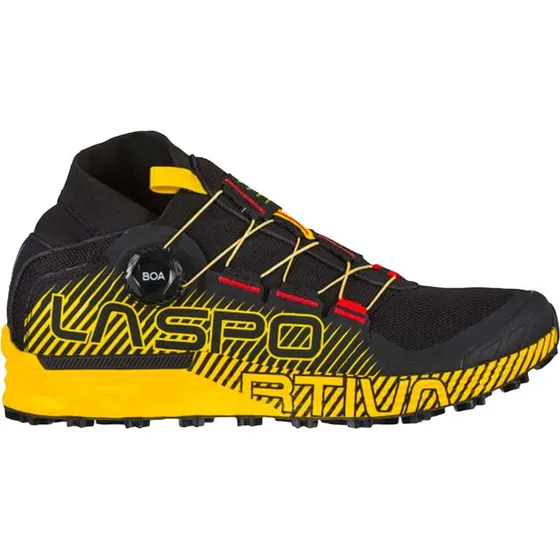 La Sportiva Cyklon Black/Yellow Herenschoen 42