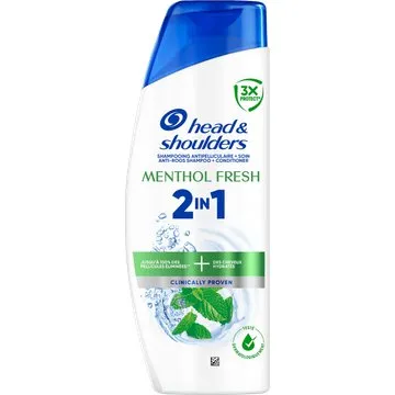 Head & Shoulders Menthol Fresh 2in1 Antiroosshampoo 250ml