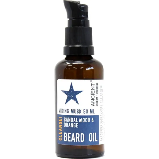 Ancient Wisdom Baardolie Viking Musk 50 ml