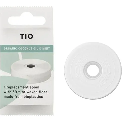 Tio Tiofloss Refill Flosdraad Kokosolie Mint