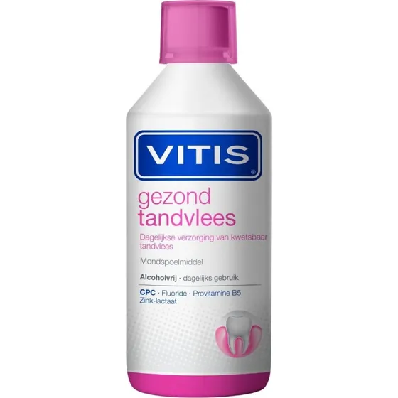 Vitis Gezond Tandvlees Alcoholvrij Mondspoeling 500ml