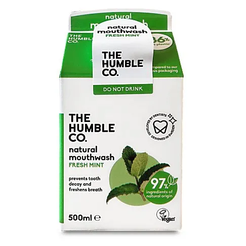 Humble Brush Mondwater Fresh Mint 500ml