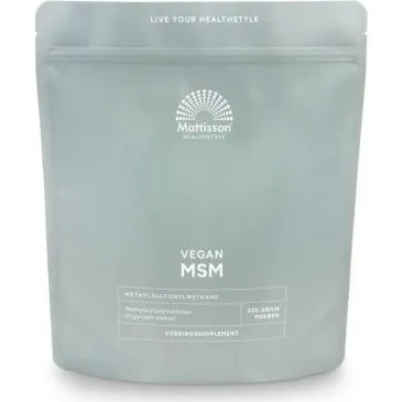 Mattisson Vegan MSM Poeder 550GR