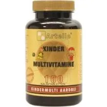 Artelle Kinder Multivitamine Aardbei 100 kauwtabletten