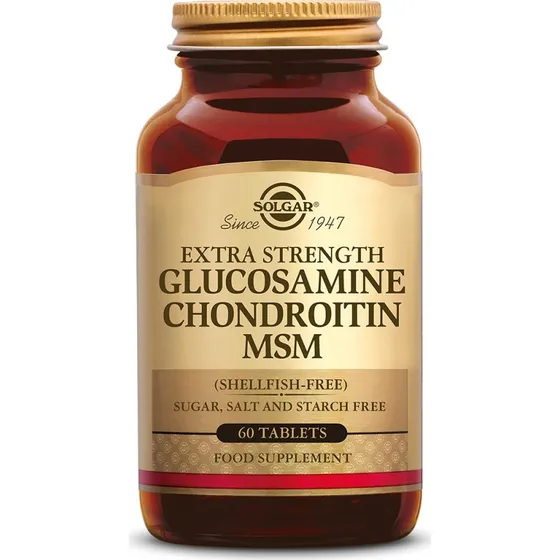 Solgar Glucosamine Chondroitine MSM 60 tabletten
