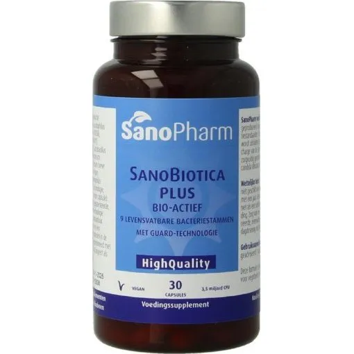 Sanopharm Sanobiotica Plus 30 Capsules