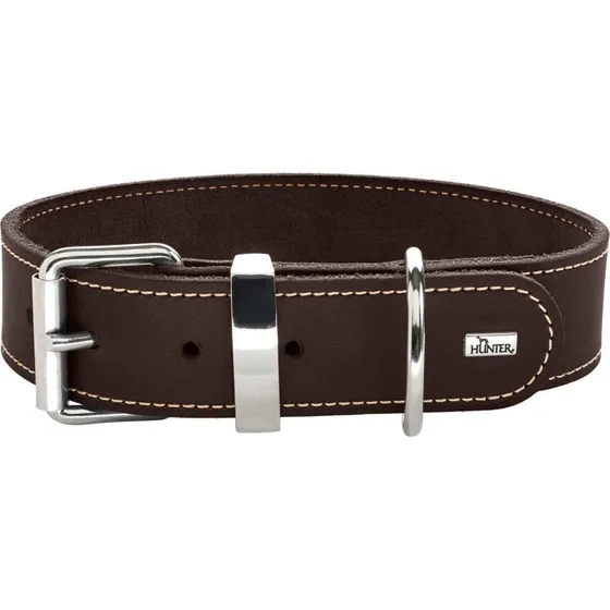 Hunter Halsband Aalborg Special Donkerbruin 30 cm