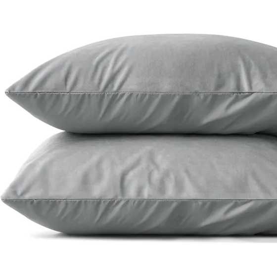 Sleeptime Velvet Kussensloop 2 in 1 Grijs 60x70