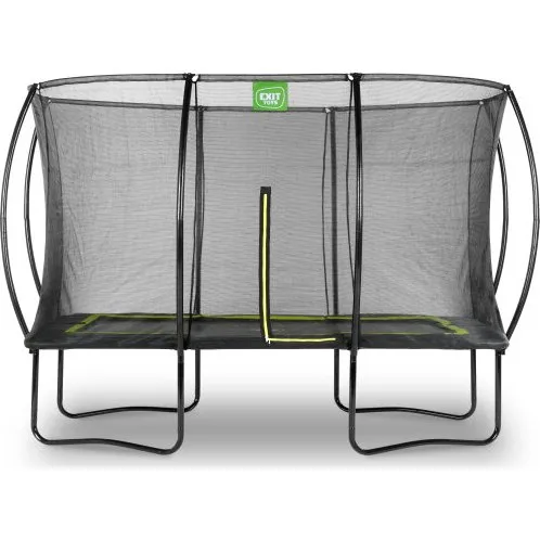 EXIT Silhouette Rechthoekige Trampoline 366x244 cm Zwart