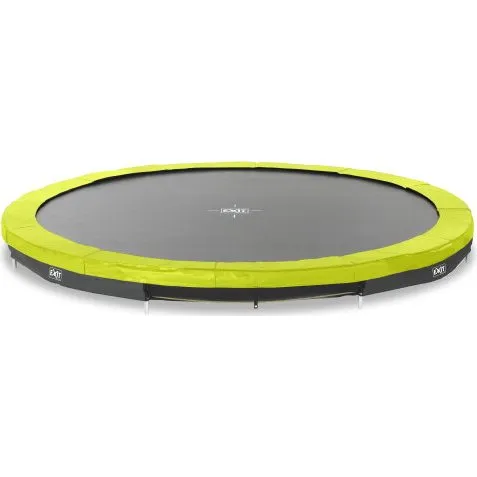 EXIT Silhouette inground trampoline ø366cm groen