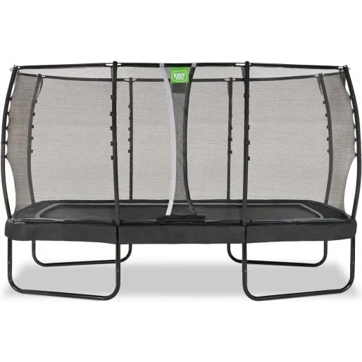 EXIT Allure Premium Trampoline 214x366 cm Zwart met Veiligheidsnet