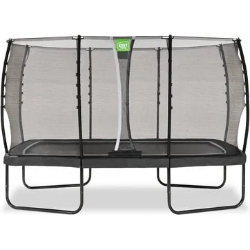 EXIT Allure Classic Trampoline 214x366 cm met Veiligheidsnet Zwart