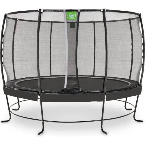 EXIT Lotus Premium Trampoline 366 cm Zwart met Veiligheidsnet