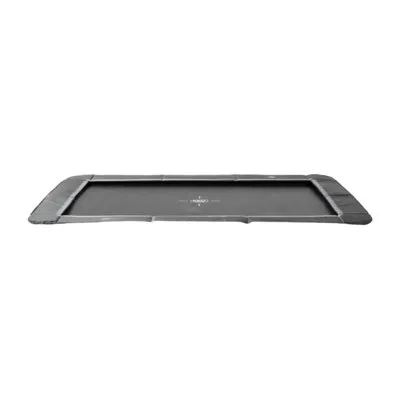 EXIT Trampoline InTerra Groundlevel 366 x 244 cm Zwart