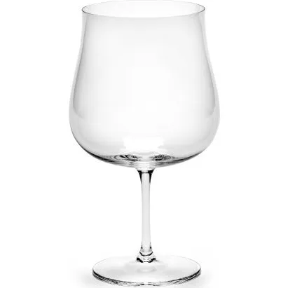 Serax Silhouette Rood Wijnglas 690 ml Transparent