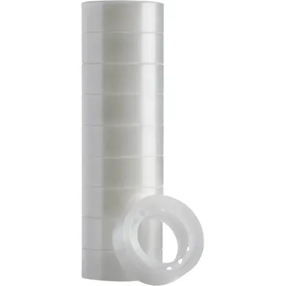 Quantore Plakband 15mm x 10m transparant