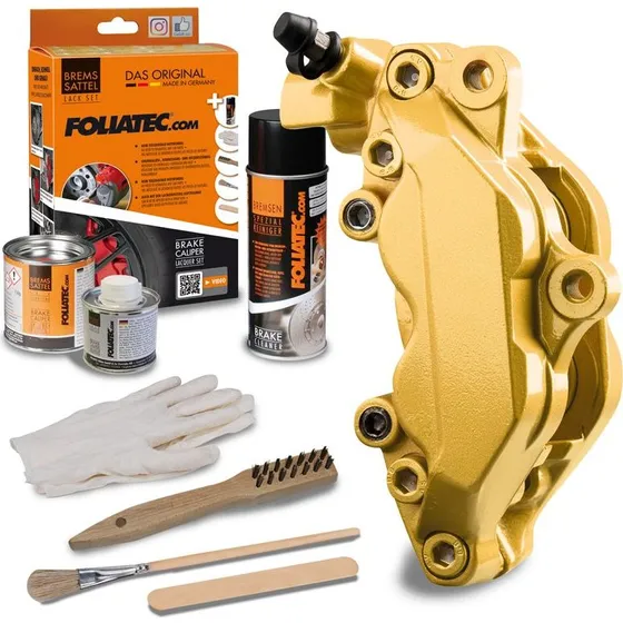 Foliatec® Remklauwverf Set Prestige Gold Metallic 3-componenten