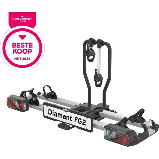 Pro-User Diamant FG2 Fietsendrager voor 2 of 3 Fietsen