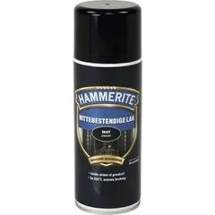 Hammerite Hittebestendige Lak Mat Zilver 400 ml