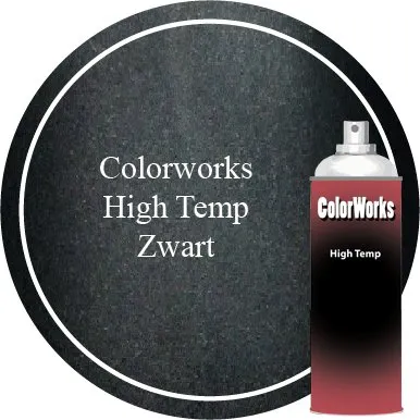 Motip Colorworks Hittebestendig Zwart 400ml