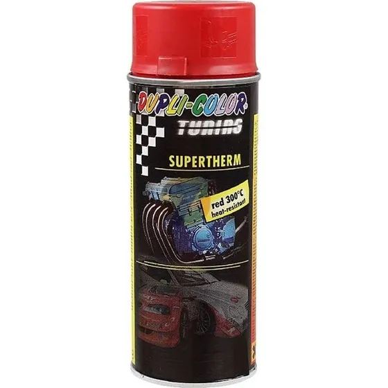 Dupli-Color Supertherm Rode Verf 300°C Spuitbus 400ml