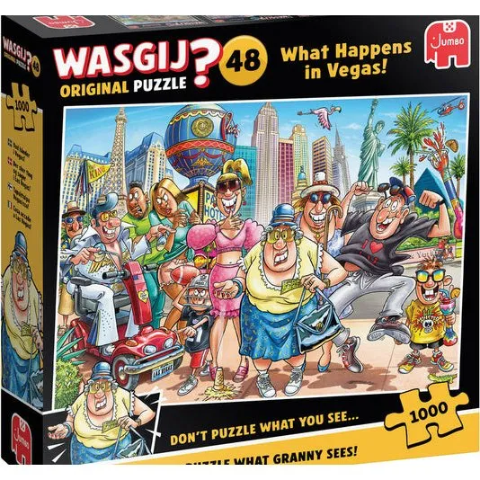 Wasgij Original 48 What Happens in Vegas! Puzzel 1000 stukjes