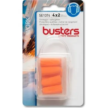 Busters Oordopjes Polyurethaanschuim 8 Stuks