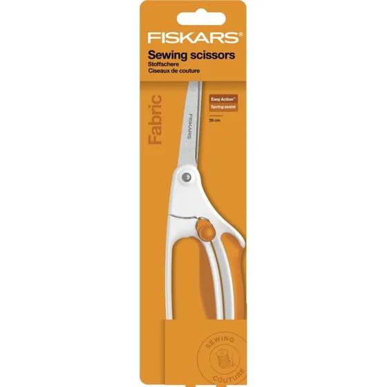 Fiskars Easy Action Naaischaar 26 cm zwart