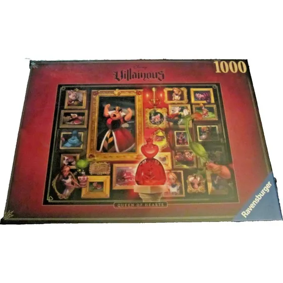 Ravensburger Disney Villainous: Queen of Hearts Puzzel (1000 stukjes)