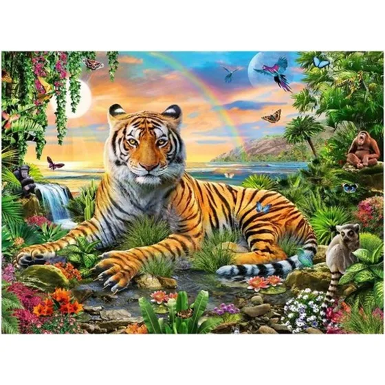 Ravensburger Puzzel Koning Van De Jungle 300 Stukjes XXL
