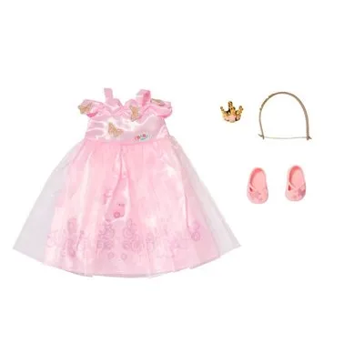 BABY born Deluxe Prinses Outfit 43cm Zachtroze
