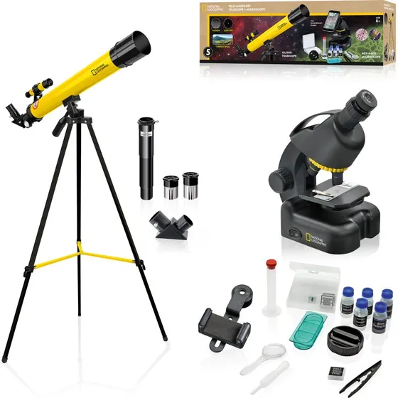 National Geographic Microscoop & Telescoop Set - Gevorderde Onderzoeker