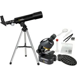 National Geographic 2-in-1 Telescoop- en Microscoopset