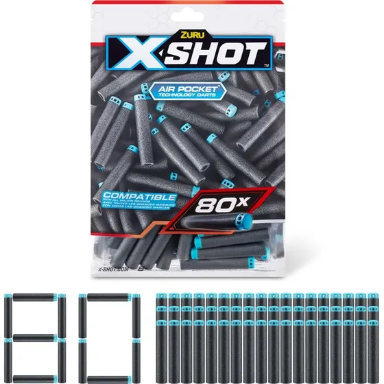 Zuru X-Shot Excel 80 Pack Refill