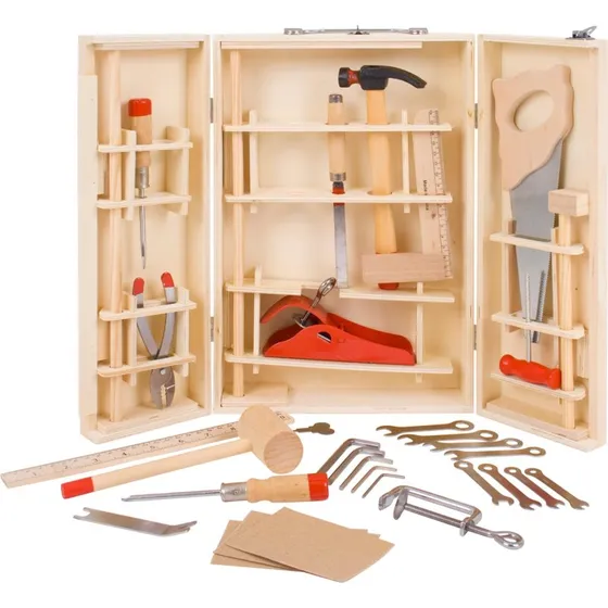 Bigjigs Gereedschapskist 28-delig houten