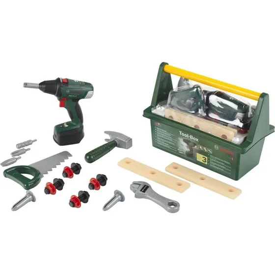 Bosch Toolbox + Cordless Schroefmachine