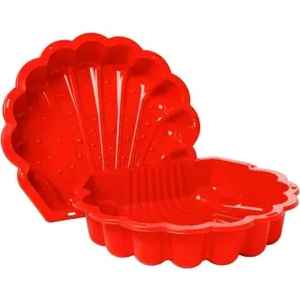 SwingKing Zandbak Schelp Rood 88x77x17,5 cm
