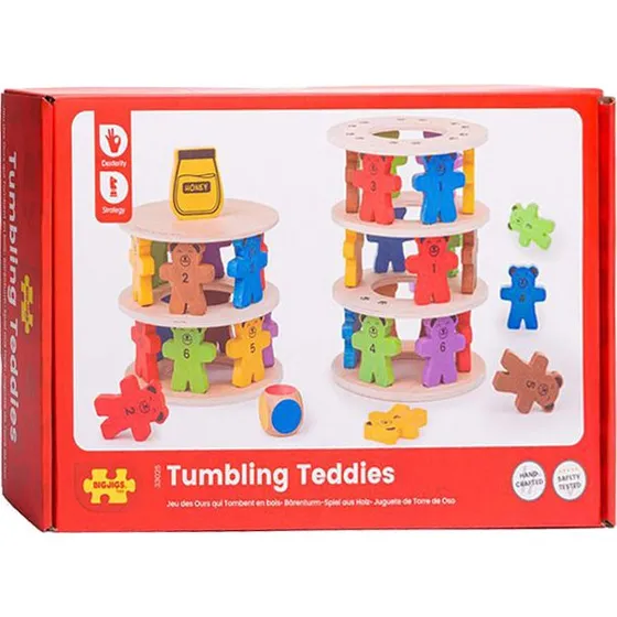 Bigjigs Houten Stapelspel Teddyberen